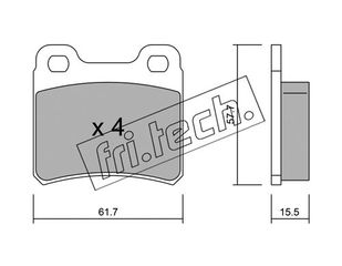 ΤΑΚ. OPEL-SAAB         FRITECH \"O\" fri.tech. 143.0