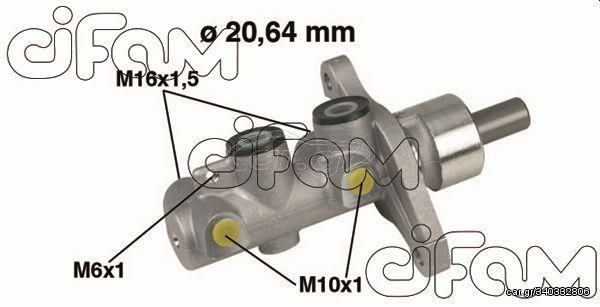 ΑΝΤΛ. ΦΡΕΝ. HYUNDAI ATOS 1.0 98-> Φ20,64 Alu CIFAM 202-346