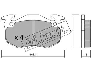 ΤΑΚ. RENAULT           FRITECH \"E\" fri.tech. 038.5