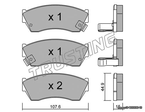 ΤΑΚ. SUBARU-SUZUKI     DEX \"E\" DEX 2171.0