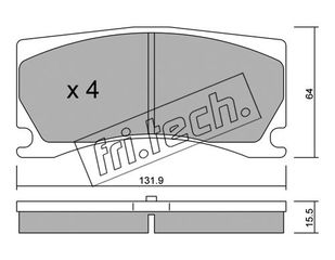 ΤΑΚ. PEUGEOT 308 II,RCZ 1.6 GTI 15> \"O\" FRITECH fri.tech. 1106.0