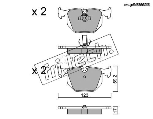 ΤΑΚ. BMW-LANDROVER    FRITECH \"O\" fri.tech. 576.0