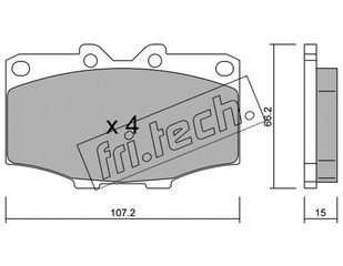 ΤΑΚ. TOYOTA            FRITECH \"E\" fri.tech. 111.0