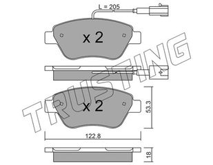 ΤΑΚ. ALFA ROMEO MITO-FIAT PUNTO EVO 09- \"E\"  DEX DEX 2330.3