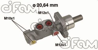 ΑΝΤΛ. ΦΡΕΝ. PEUGEOT 206 1.1,1.4,1.6 02- Φ20,64 CIFAM 202-363