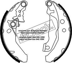 ΣΙΑΓ. FORD FIESTA III FRITECH fri.tech. 1040.145Y