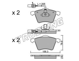 ΤΑΚ. VW TRANSPOTER IV 2.5  \"E\" DEX 2566.1