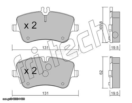 ΤΑΚ. MERCEDES           FRITECH \"E\" fri.tech. 351.0