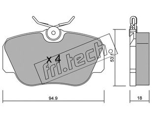 ΤΑΚ. MERCEDES           FRITECH \"E\" fri.tech. 043.0