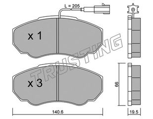 ΤΑΚ. CITR-FIAT-PEUGEOT DEX \"E\" DEX 2334.0