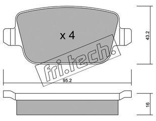 ΤΑΚ. FORD-LANDROVER   FRITECH \"O\" fri.tech. 796.0