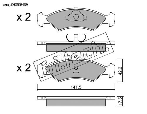 ΤΑΚ. FORD              FRITECH \"E\" fri.tech. 045.0