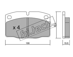 ΤΑΚ. OPEL              FRITECH \"E\" fri.tech. 046.0