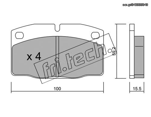 ΤΑΚ. OPEL              FRITECH \"E\" fri.tech. 046.0