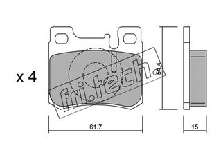 ΤΑΚ. MERCEDES          FRITECH \"O\" fri.tech. 582.0