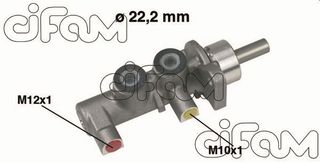 ΑΝΤΛ. ΦΡΕΝ. OPEL CORSA C 1.0-1.2-1.4 00--> Φ22.2 Alu CIFAM 202-380