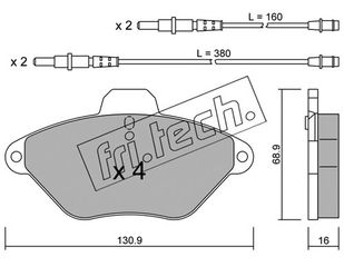 ΤΑΚ. CITROEN XANTIA 1.8 FRITECH \"E\" fri.tech. 160.0