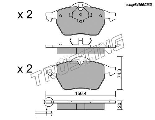 ΤΑΚ. AUDI-SEAT-SKODA-VW DEX\"E\" DEX 2188.2