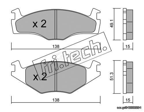 ΤΑΚ. SEAT-VW           FRITECH \"E\" fri.tech. 047.0