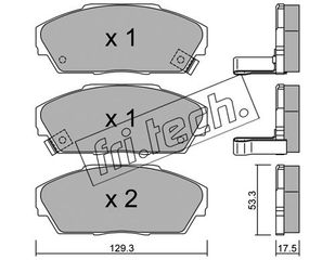 ΤΑΚ. HONDA-ROVER       FRITECH\"E\" fri.tech. 234.0