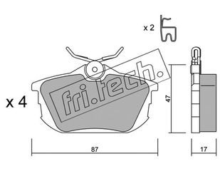 ΤΑΚ. SMART-MITS-VOLVO  FRITECH \"O\" fri.tech. 356.0