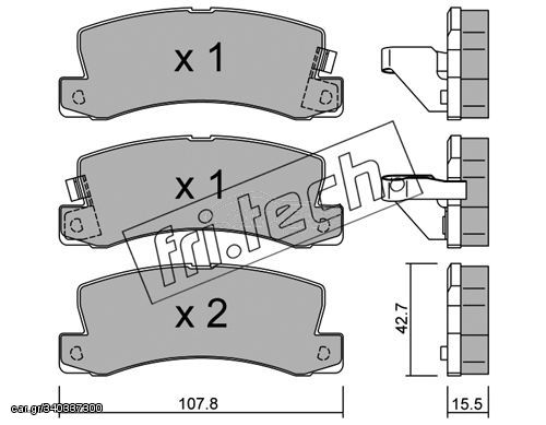 ΤΑΚ. TOYOTA COROLLA 1.6    \"O\" fri.tech. 164.0