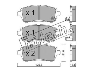 ΤΑΚ. SUZUKI JUSTY,SWIFT IV 10- \"E\" FRITECH fri.tech. 809.1