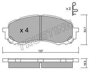 ΤΑΚ. SUBARU IMPREZA 00-07 \"E\" DEX DEX 2778.0