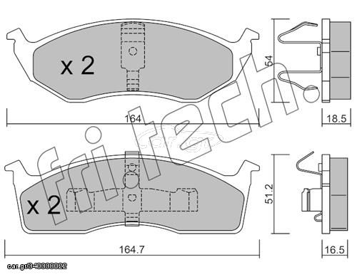 ΤΑΚ. CHRYSLER VOUAGER II FRITECH \"E fri.tech. 365.0