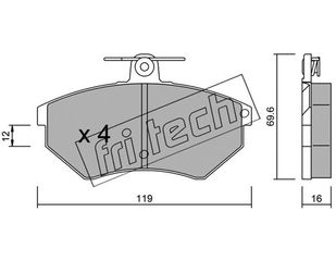 ΤΑΚ. SEAT-VW           FRITECH \"E\" fri.tech. 052.0