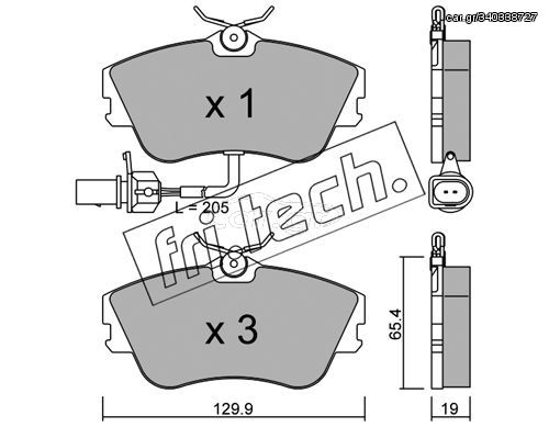 ΤΑΚ. VW     FRITECH \"E\" fri.tech. 167.1