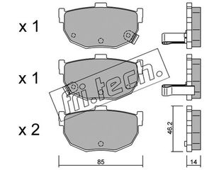 ΤΑΚ. HYUNDAI, NISSAN   FRITECH \"O\" fri.tech. 371.0