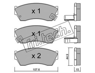 ΤΑΚ. SUBARU-SUZUKI     FRITECH \"E\" fri.tech. 171.0