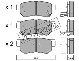 ΤΑΚ. HYUNDAI, KIA      FRITECH \"O\" fri.tech. 374.0