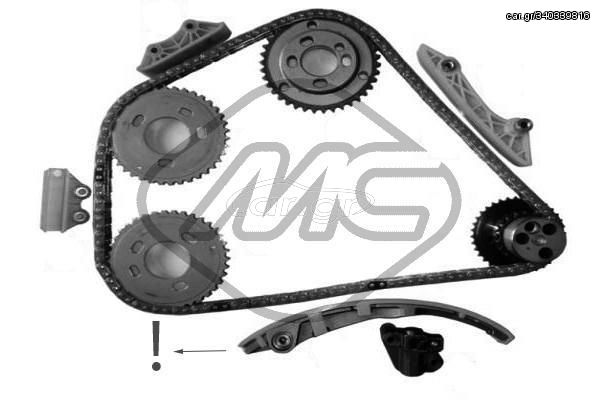 ΣΕΤ ΚΑΔΕΝΑ ΧΡΟΝΙΣΜΟΥ FORD MONDEO III 2.0 <07  MC Metalcaucho 58338