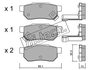 ΤΑΚ. HONDA-MG-ROVER    FRITECH \"O\" fri.tech. 173.1