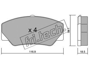 ΤΑΚ. FORD              FRITECH \"E\" fri.tech. 058.0