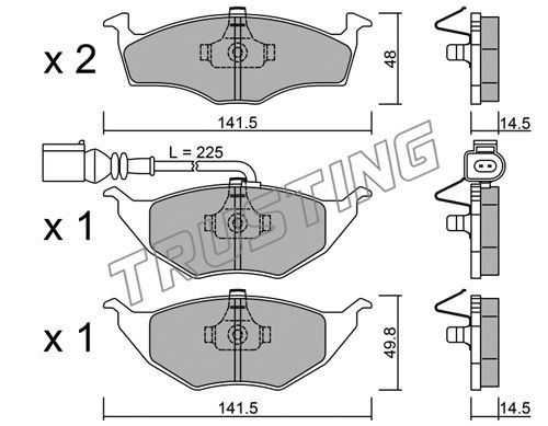 ΤΑΚ. AUDI              DEX \"E\" DEX 2354.1