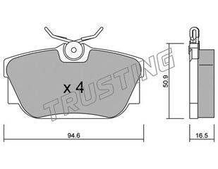 ΤΑΚ. VW TRANSPOTER IV  TRUSTING \"O\" TRUSTING 355.0