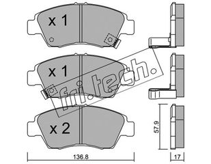 ΤΑΚ. HONDA              FRITECH \"E\" fri.tech. 178.0