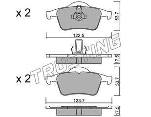 ΤΑΚ. VOLVO S60/S80    TRUSTING \"O\" TRUSTING 357.0