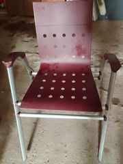 Καρέκλα αλουμινίου με πλαστικό  ΚΟ-160