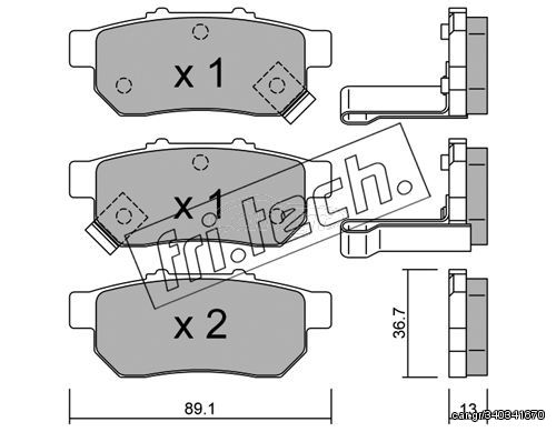 ΤΑΚ. HONDA             FRITECH \"O\" fri.tech. 179.1