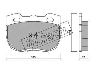 ΤΑΚ. LAND ROVER         FRITECH \"E\" fri.tech. 180.1