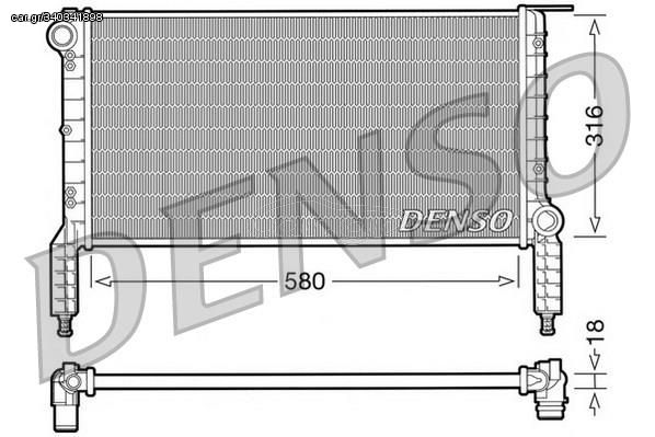 ΨΥΓΕΙΟ ΝΕΡΟΥ FIAT DOBLO 1.2,1.6 01>  DENSO DENSO DRM09063