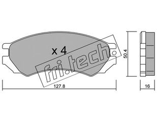 ΤΑΚ. NISSAN            FRITECH \"E\" fri.tech. 184.0