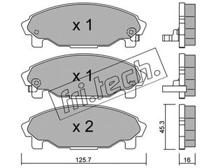 ΤΑΚ. DAIHATSU          FRITECH \"E\" fri.tech. 388.0