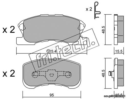 ΤΑΚ. DAIHATSU          FRITECH \"E\" fri.tech. 390.0