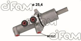 ΑΝΤΛ. ΦΡΕΝ. MERCEDES SPRINTER 3,5-t (906) CDI Φ25.4mm CIFAM 202-1143