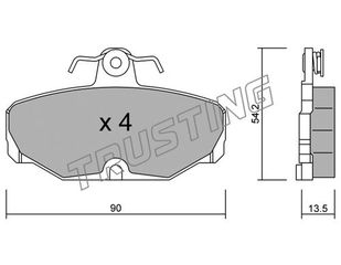 ΤΑΚ. FORD SIERRA 1.9 TRUSTING \"O\" TRUSTING 097.2